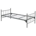 Blantex Bedframe, 36 x 75 Military Bunkable Bed - 1-1/2"  Round Tube MIL150RD3675BED
